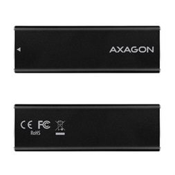 Axagon EEM2-U3 USB 3.0 SATA M2 fekete ház