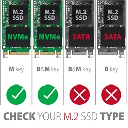 Axagon PCEM2-N PCI-Express - NVME M.2 adapter