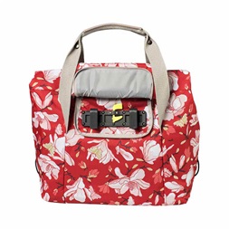 Basil 2179226510 Magnolia Shopper piros kerékpáros csomagtartó táska