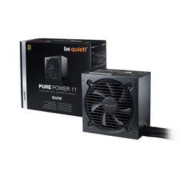 Be Quiet! PURE POWER 11 500W 80+ Gold ventillátorral dobozos tápegység