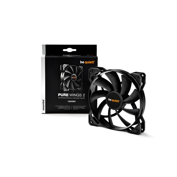 Be Quiet! PURE WINGS 2 120mm fekete ventilátor