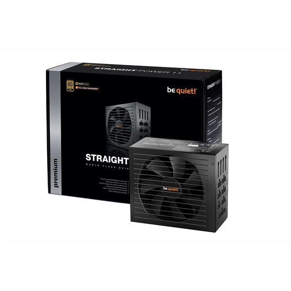 Be Quiet! STRAIGHT POWER 11 850W 80+ Gold ventillátorral dobozos tápegység