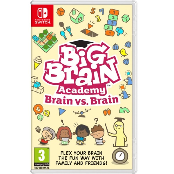 Big Brain Academy: Brain vs Brain Nintendo Switch játékszoftver