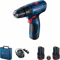 Bosch 06019G8100 GSB 120-Li Professional 2x2,0Ah kofferben akkus ütvefúró-csavarozó