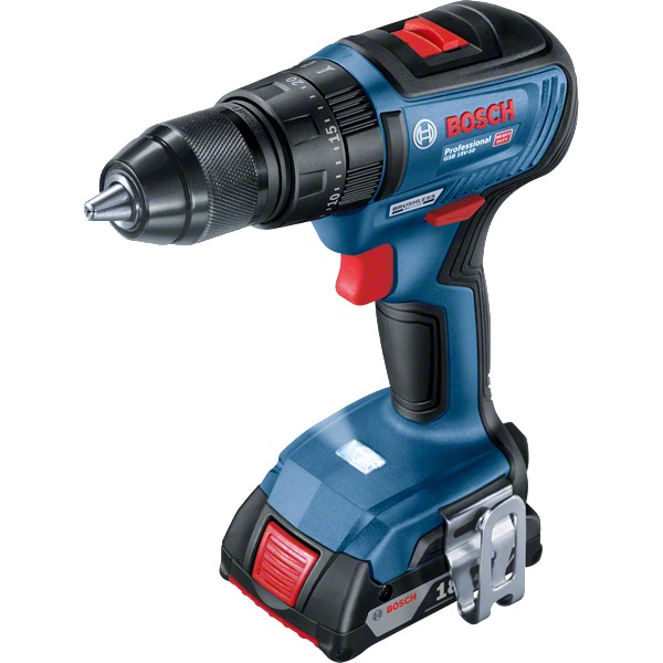 Bosch 06019H5100 GSB 18V-50 Professional 2x2Ah kofferben akkus ütvefúró-csavarozó