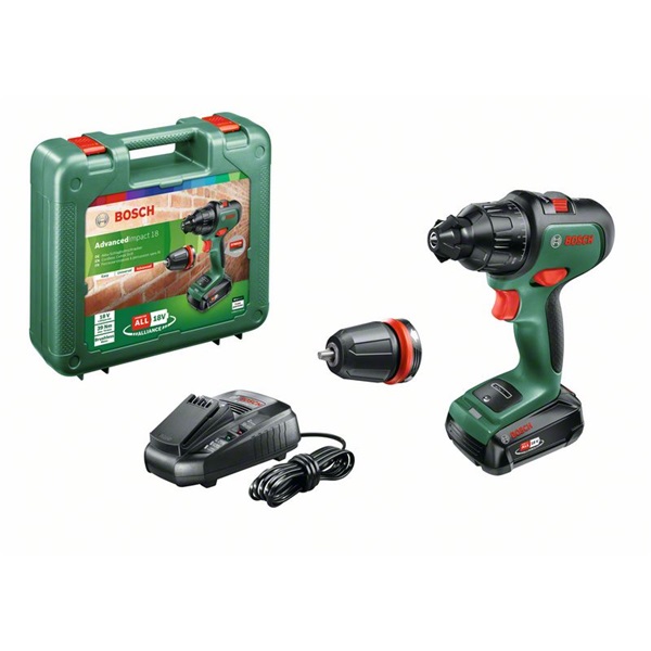 Bosch 06039B5108 AdvancedImpact 18 1x2,5Ah akkus ütvefúró-csavarozó