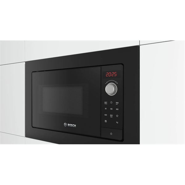 Bosch BFL623MB3 fekete beépíthető mikrohullámú sütő