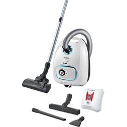 Bosch BGLS4HYG2 Serie4 ProHygienic fehér porzsákos porszívó