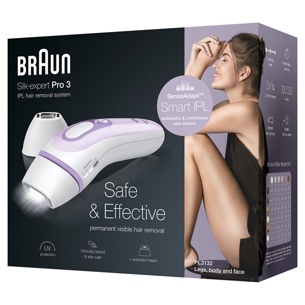 Braun Silk-expert Pro 3 PL3132 IPL villanófényes szőrtelenítő