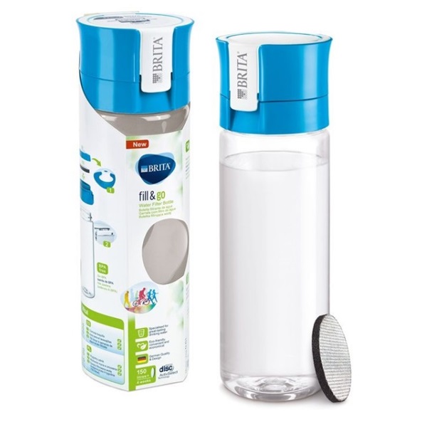 Brita Fill&Go Vital vízszűrős kulacs 600ml kék