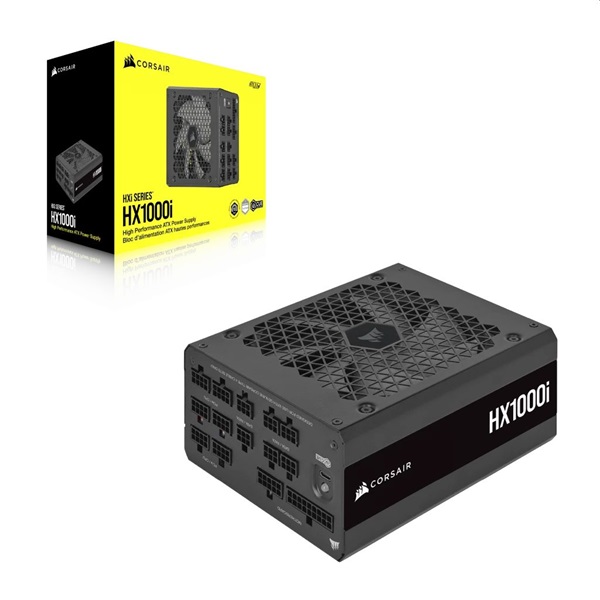 CORSAIR HXi HX1000i 1000W 80 PLUS Platinum moduláris tápegység