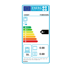 Candy FCM955NRL fekete beépíthető sütő
