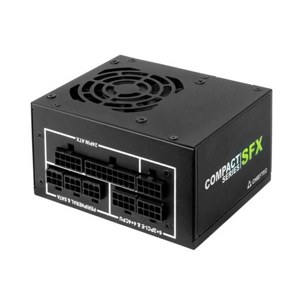 Chieftec Compact 650W 80+ Gold ventillátorral moduláris dobozos tápegység