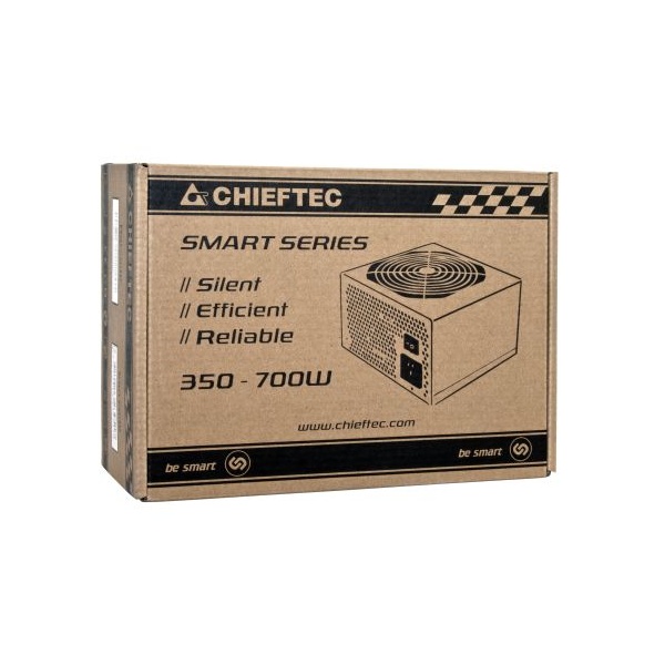 Chieftec GPS-700A8 700W PFC 12 cm ventilátorral dobozos tápegység