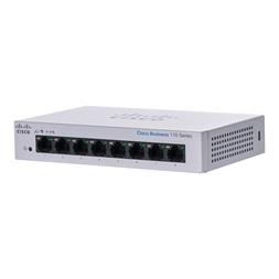 Cisco CBS110-8T-D 8x GbE LAN port nem menedzselhető switch