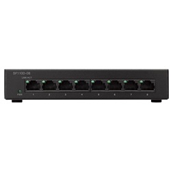 Cisco SF110D-08 8port 10/100Mbps LAN nem menedzselhető asztali Switch