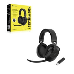 Corsair HS65 vezeték nélküli fekete gamer headset