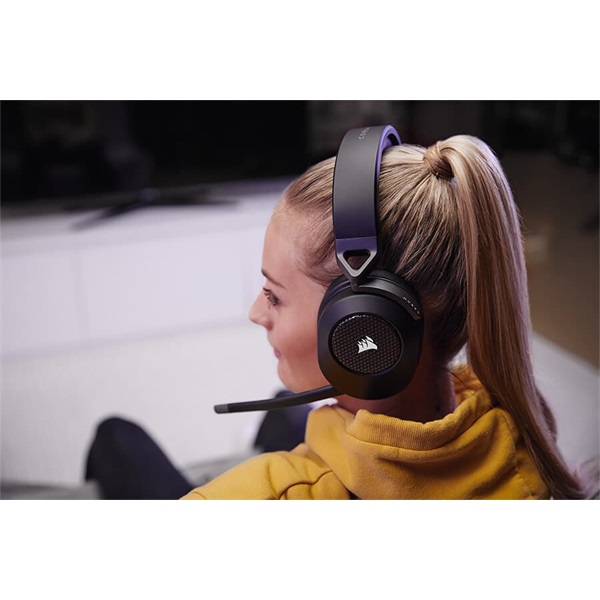 Corsair HS65 vezeték nélküli fekete gamer headset