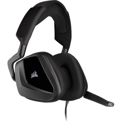 Corsair Void ELITE Surround Carbon fekete vezetékes gamer headset