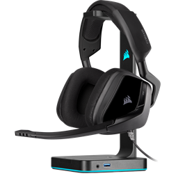 Corsair Void ELITE Surround Carbon fekete vezetékes gamer headset