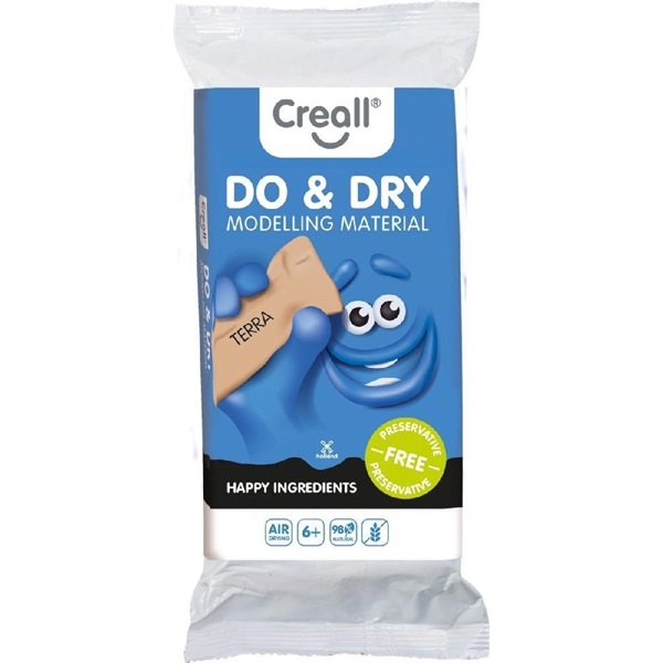 Creall Do&Dry 500g terracotta modell agyag