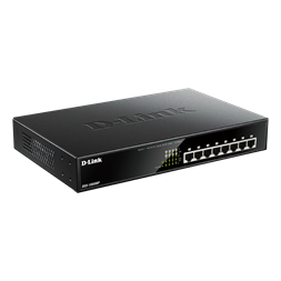 D-Link DGS-1008MP 8port GbE LAN nem menedzselhető PoE switch