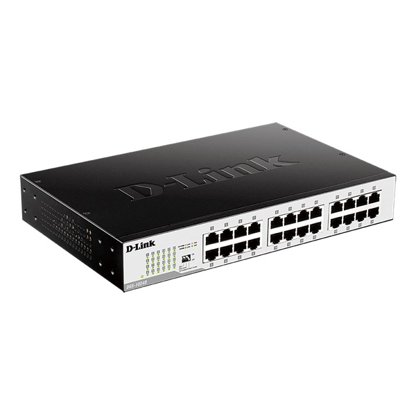 D-Link DGS-1024D 24port GbE LAN nem menedzselhető switch