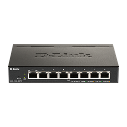 D-Link DGS-1100-08PV2 8port GbE LAN PoE Smart switch