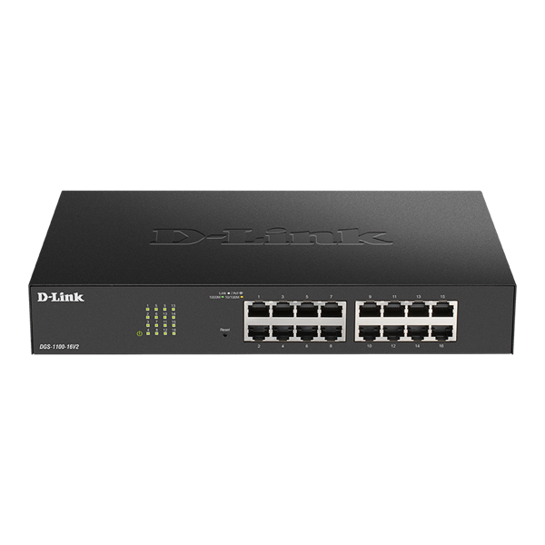 D-Link DGS-1100-16V2/E 16port GbE LAN Smart switch