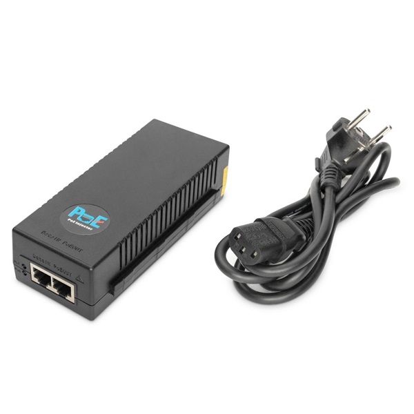 DIGITUS 10G Ethernet PoE+ 30W tápfeladó