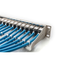 DIGITUS 12port 10" 1U szürke moduláris üres Patch Panel