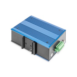 DIGITUS DN-650106 8port 10/100 falra szerelhető ipari switch