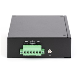 DIGITUS DN-651108 8port GbE DIN sínre szerelhető ipari switch