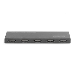 DIGITUS DS-45323 4 portos 4K/60Hz ultra slim HDMI splitter