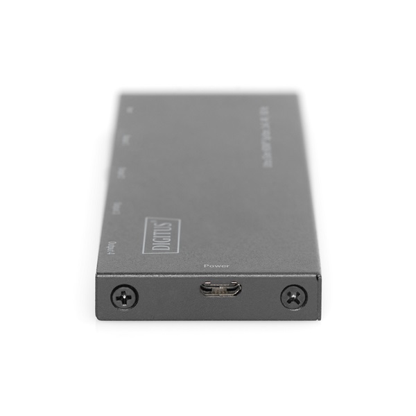 DIGITUS DS-45323 4 portos 4K/60Hz ultra slim HDMI splitter