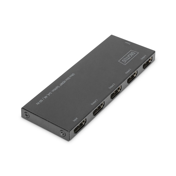 DIGITUS DS-45323 4 portos 4K/60Hz ultra slim HDMI splitter