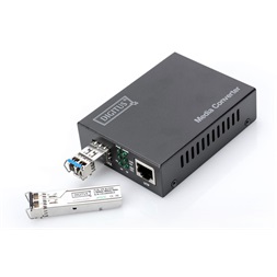 DIGITUS Gigabit (RJ45-SFP) SFP modul nélküli média konverter