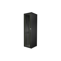 DIGITUS Rack Dynamic Basic 19" 42U 2040x600x600mm üvegajtós fekete álló rack szekrény