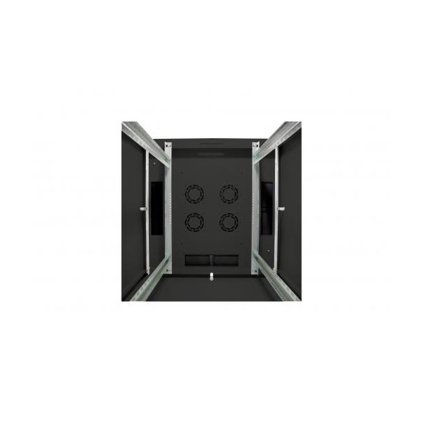 DIGITUS Rack Dynamic Basic 19" 42U 2040x800x800mm üvegajtós fekete álló rack szekrény