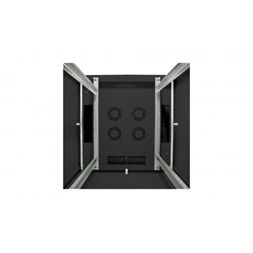 DIGITUS Rack Dynamic Basic 19" 42U 2040x800x800mm üvegajtós fekete álló rack szekrény