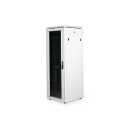 DIGITUS Rack Unique 19" 32U 1609x600x600mm üvegajtós szürke álló rack szekrény