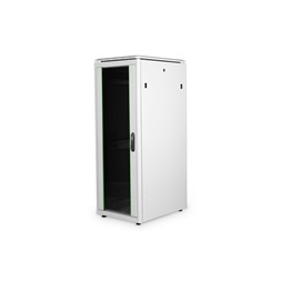 DIGITUS Rack Unique 19" 32U 1609x600x800mm üvegajtós szürke álló rack szekrény