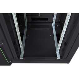 DIGITUS Rack Unique 19" 36U 1787x800x800mm üvegajtós fekete álló rack szekrény