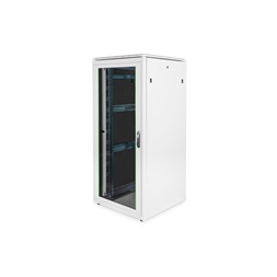 DIGITUS Rack Unique 19" 36U 1787x800x800mm üvegajtós szürke álló rack szekrény