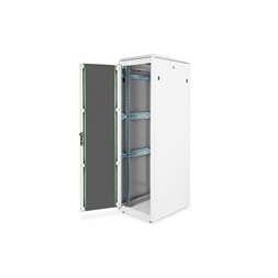 DIGITUS Rack Unique 19" 42U 2053x600x800mm üvegajtós szürke álló rack szekrény