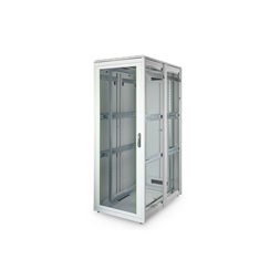 DIGITUS Rack Unique 19" 42U 2053x800x1200mm üvegajtós szürke álló rack szekrény