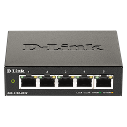 D-Link DGS-1100-05v2 5port GbE LAN Smart switch