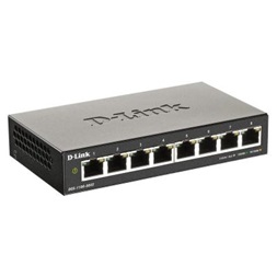 D-Link DGS-1100-08v2 8port GbE LAN Smart switch