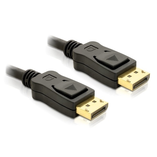 Delock 82585 2 méter Displayport 4K fekete kábel