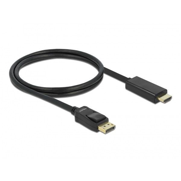 Delock 82586 Displayport - HDMI apa-apa 1m kábel